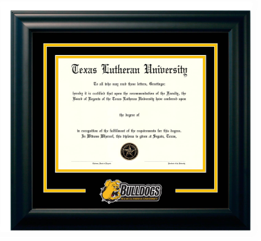 Texas Lutheran University Custom Diploma Frames University Frames